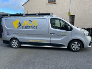 MCS Electrics Van | Heating & Electrics In Castlewellan & Newcastle