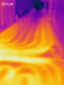 thermal showing underfloor heating | Underfloor Heating Specialists Castlewellan & Newcastle